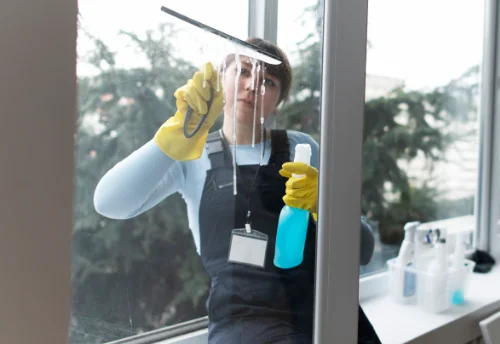Nettoyage de vitres intérieures et extérieures à Montluçon